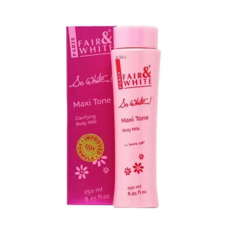 Fair & White Maxitone clarifying body milk