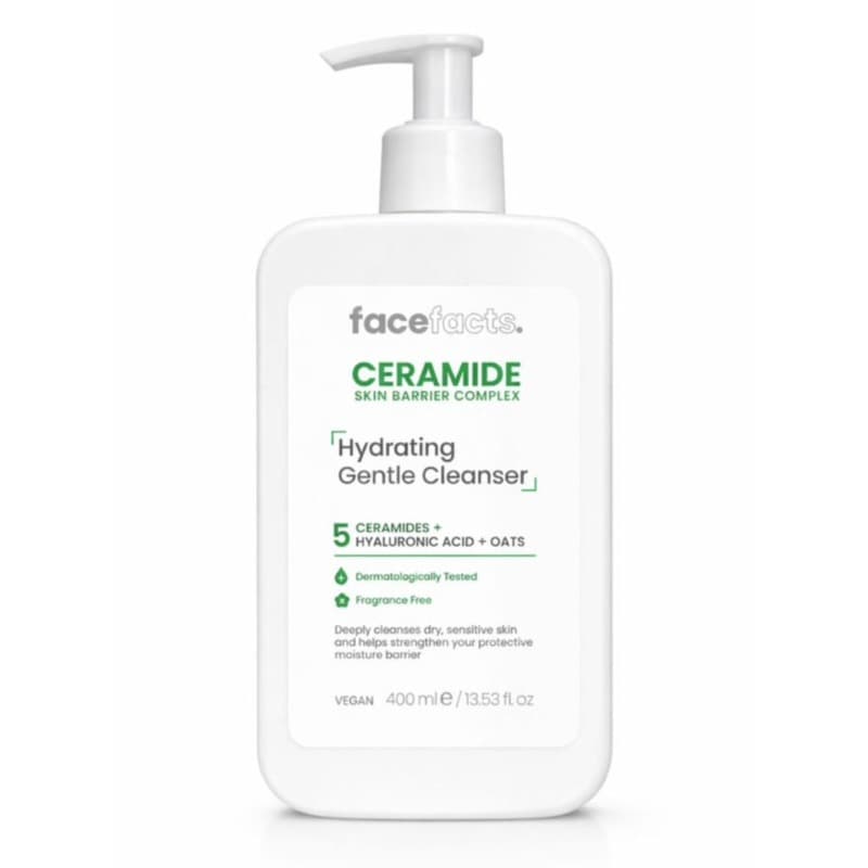 Facefacts Ceramide Hydrating Gentle Cleanser 400ml